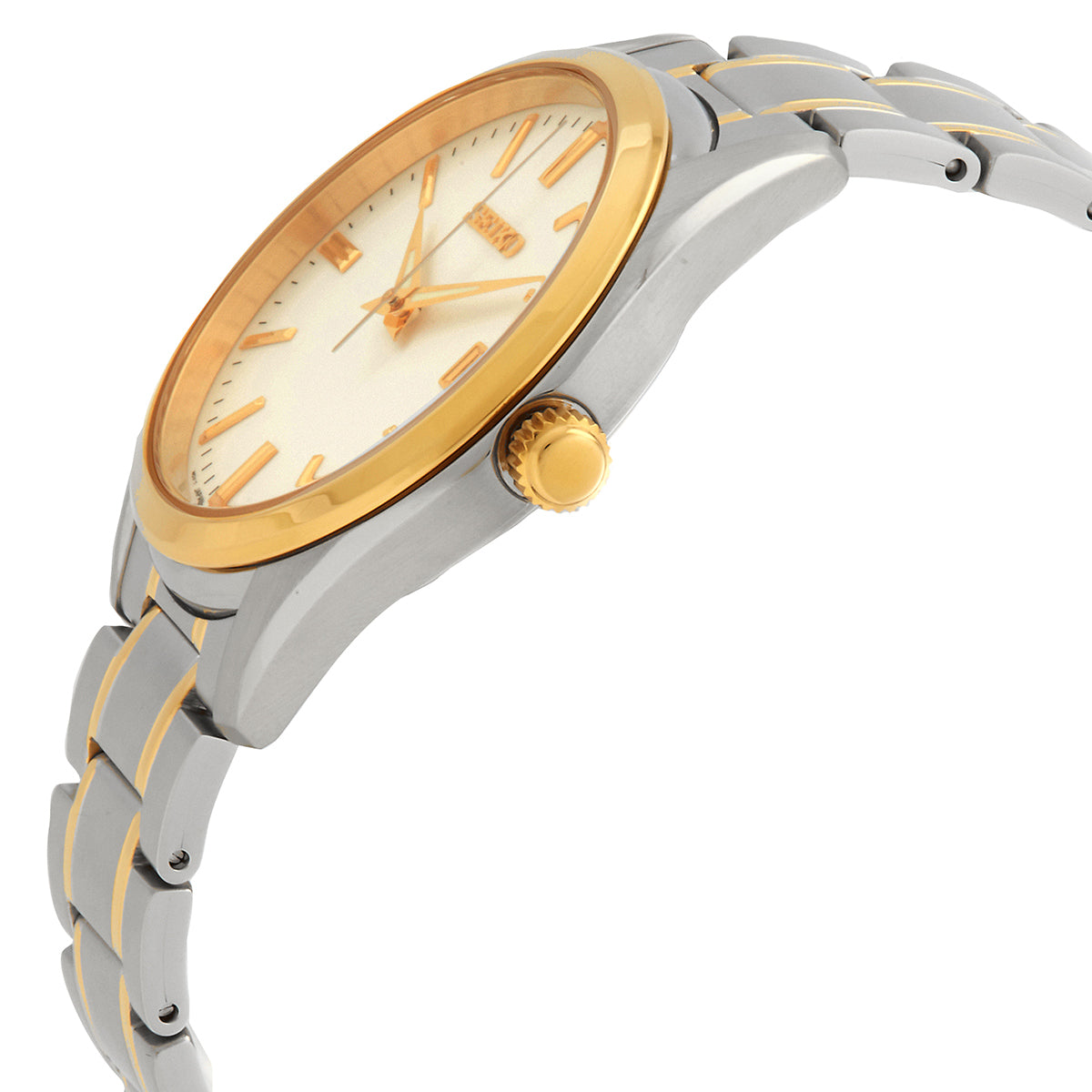 Seiko Quartz White Dial Men's Watch SUR312P1