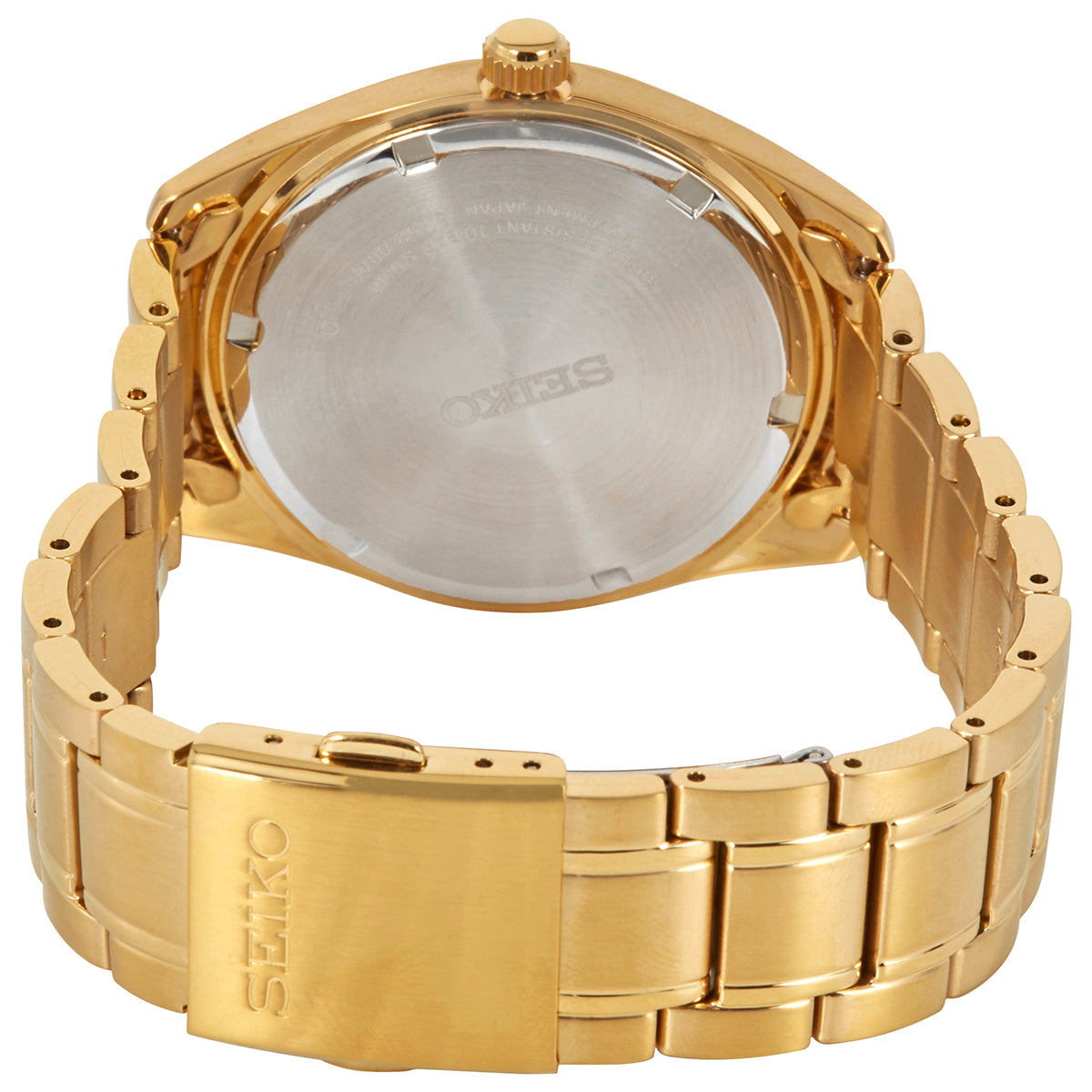 Seiko Quartz White Dial Men's Watch SUR314P1