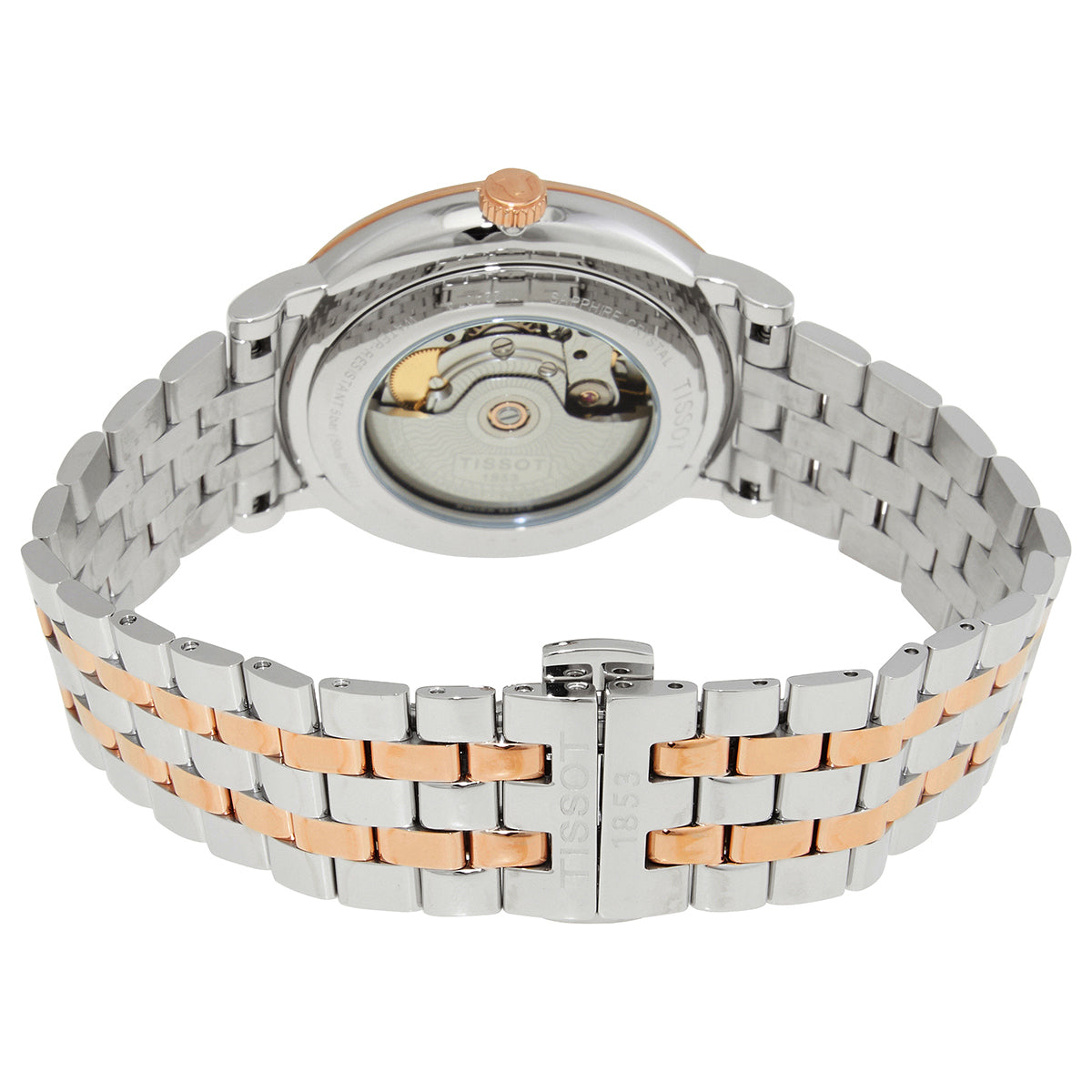 Tissot Carson Automatic Silver Dial Two-tone Men's Watch T122.407.22.033.00