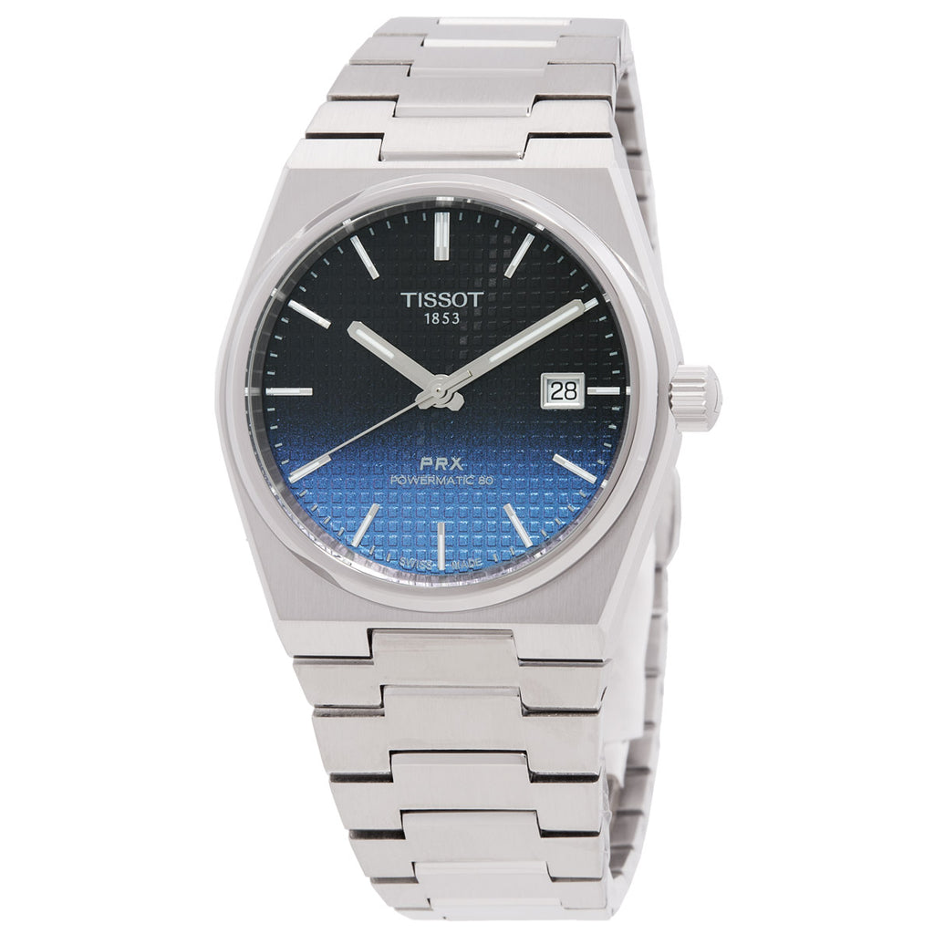 Tissot PRX Powermatic Automatic Black Chameleon Dial Men's Watch T1374071105101