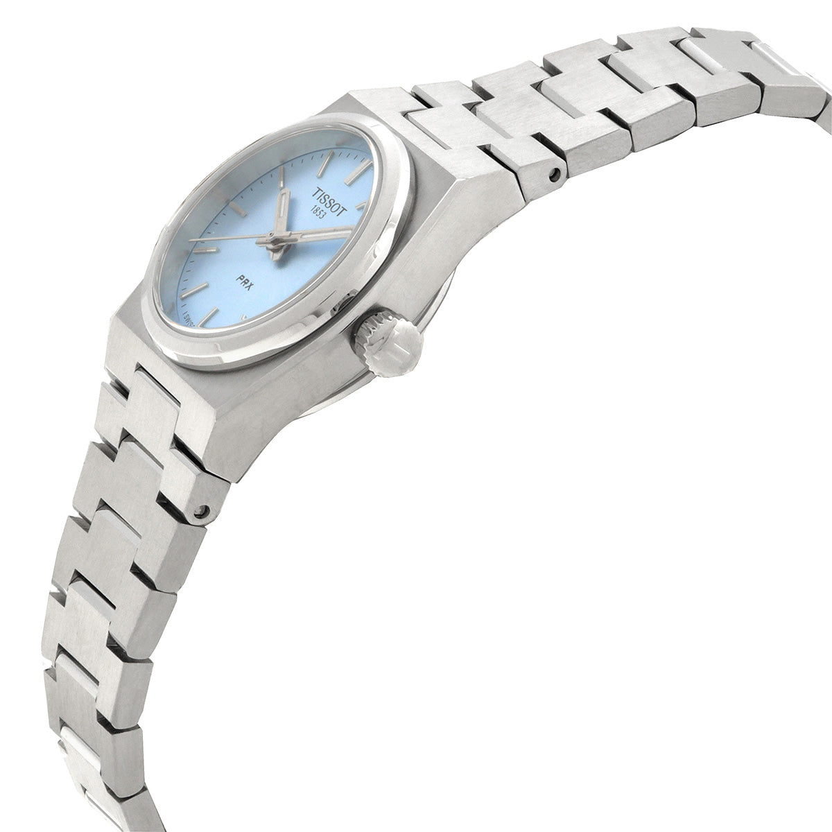Tissot PRX Quartz Ice Blue Ladies Watch T1370101135100