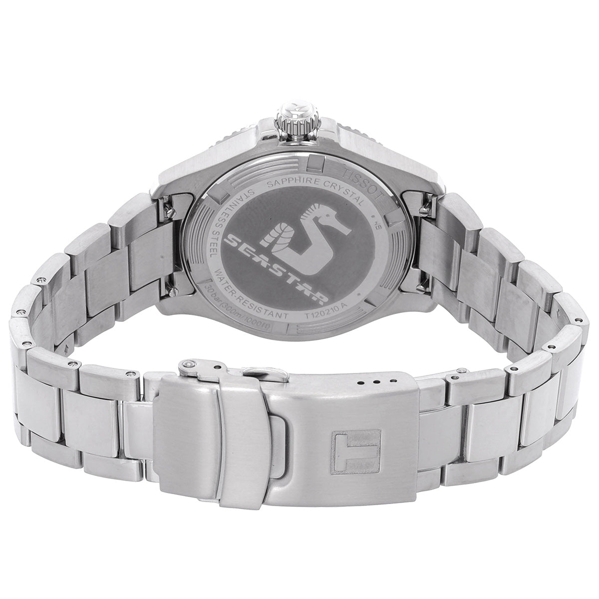 Tissot Seastar 1000 Quartz Black Dial Unisex Watch T1202101105100