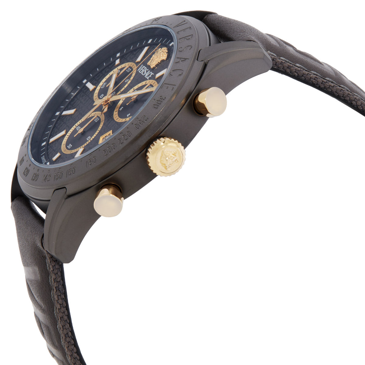 Versace Chrono Master Quartz Grey Dial Men's Watch VE8R00124