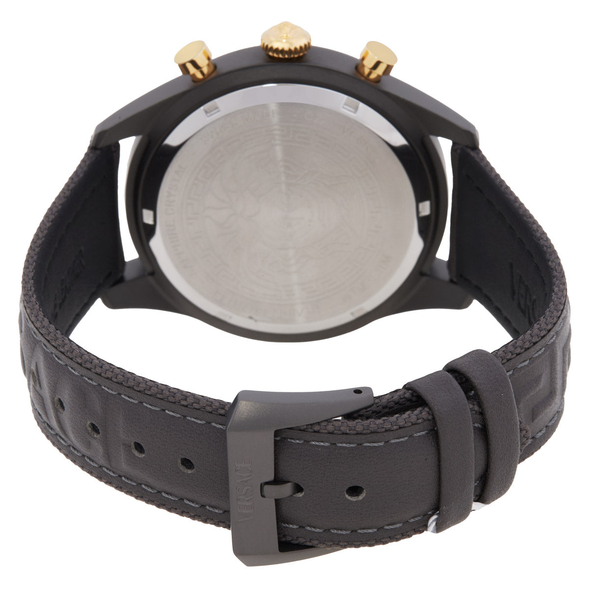 Versace Chrono Master Quartz Grey Dial Men's Watch VE8R00124