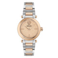 Versace Greek Quartz Rose Gold Dial Ladies Watch VE5B00425