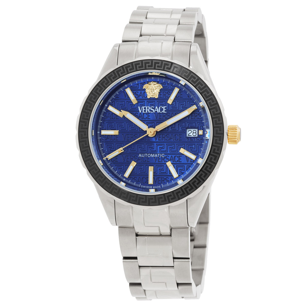Versace Hellenyium Automatic Blue Dial Men's Watch VEQCA0424