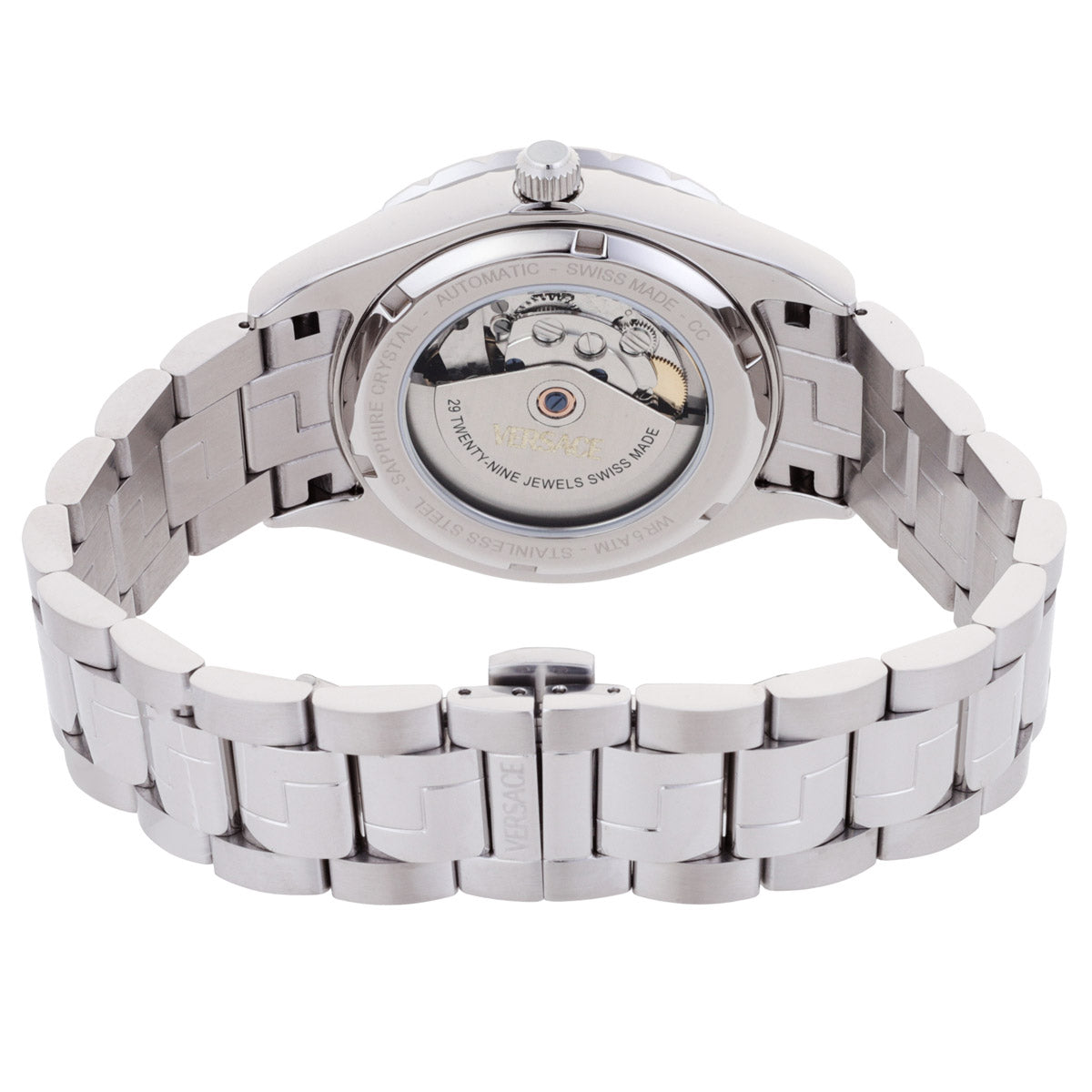Versace Hellenyium Automatic Turquoise Dial Men's Watch VEQCA0324