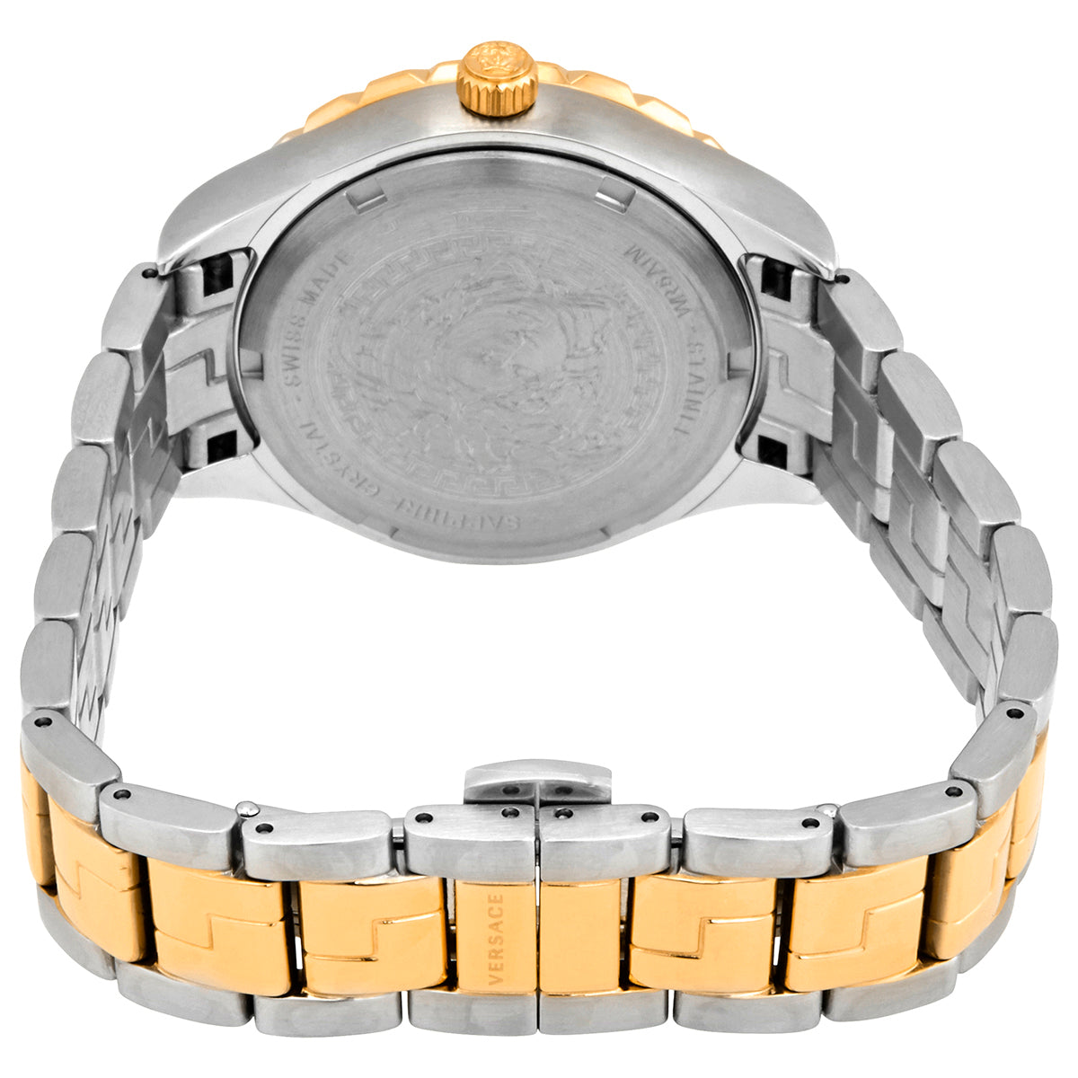 Versace Hellenyium Quartz Silver Dial Ladies Watch V12030015