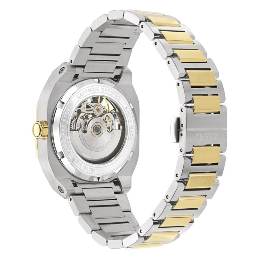 Versace V-Contempo GMT Automatic Green Dial Men's Watch VE0I00325